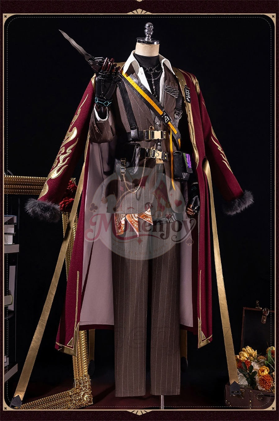 Monenjoy　  アークナイツ　 ベッローネ　コスプレ衣装　贝洛内 Bellone　コスチューム　イベント対応　ハロウィン MONENJOY