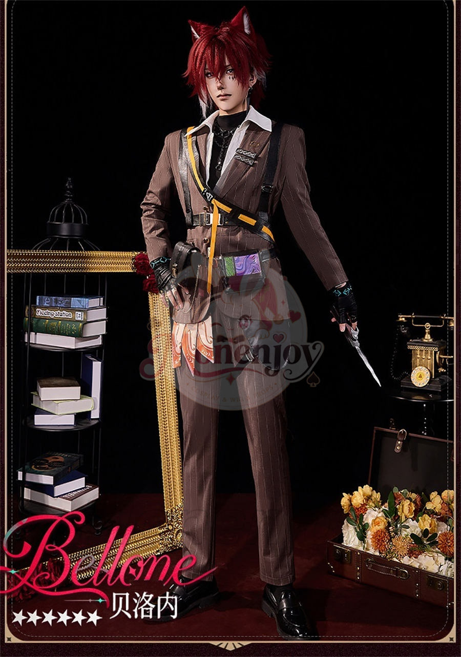 Monenjoy　  アークナイツ　 ベッローネ　コスプレ衣装　贝洛内 Bellone　コスチューム　イベント対応　ハロウィン MONENJOY