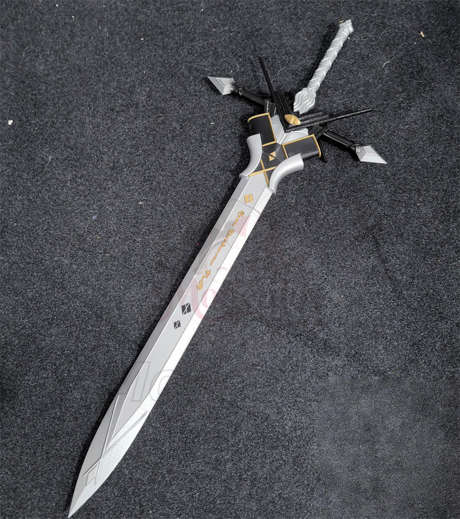 Monenjoy アークナイツ 瑕光（ブレミシャイン）コスプレ武器｜西洋剣125cm＋盾90cm PLA製 レプリカモデル