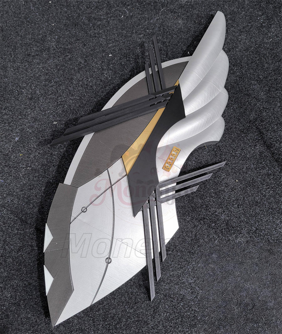 Monenjoy アークナイツ 瑕光（ブレミシャイン）コスプレ武器｜西洋剣125cm＋盾90cm PLA製 レプリカモデル