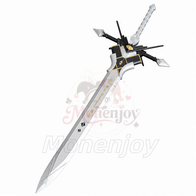 Monenjoy アークナイツ 瑕光（ブレミシャイン）コスプレ武器｜西洋剣125cm＋盾90cm PLA製 レプリカモデル