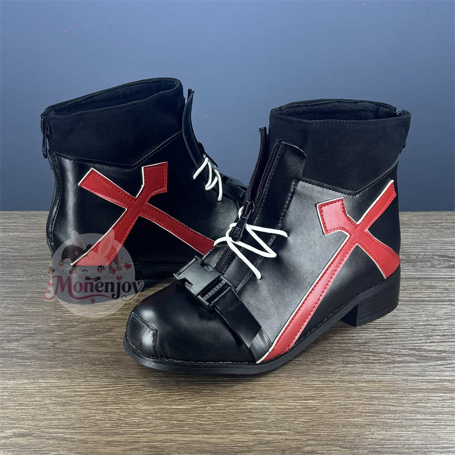 Monenjoy　アークナイツ　クロージャ　ブーツ　Ada Closure Church　パンプス　シューズ　コスプレ道具　靴　舞台対応　