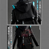 Monenjoy アークナイツ ドクター コスプレ衣装 マスク付き ハロウィン 舞台衣装 高再現度 X型ハーネス構造 TPu生地 イベント対応