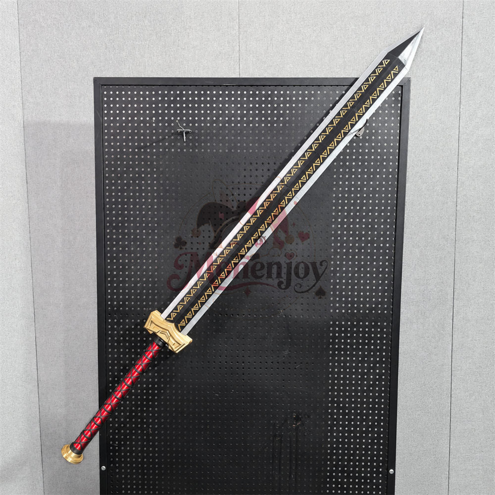 アークナイツ シー「染塵煙」剣・鞘 145cm コスプレ道具｜軽量PLA製・分割式｜Monenjoy