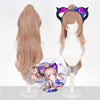 Monenjoy エンドフィールド　アークナイツ　リーノ コスプレウィッグ 80cm｜耐熱・自然感