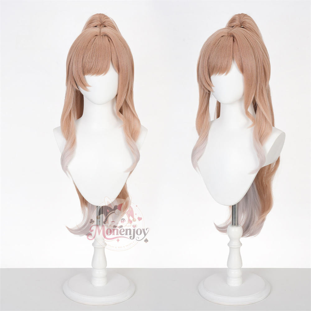 Monenjoy エンドフィールド　アークナイツ　リーノ コスプレウィッグ 80cm｜耐熱・自然感
