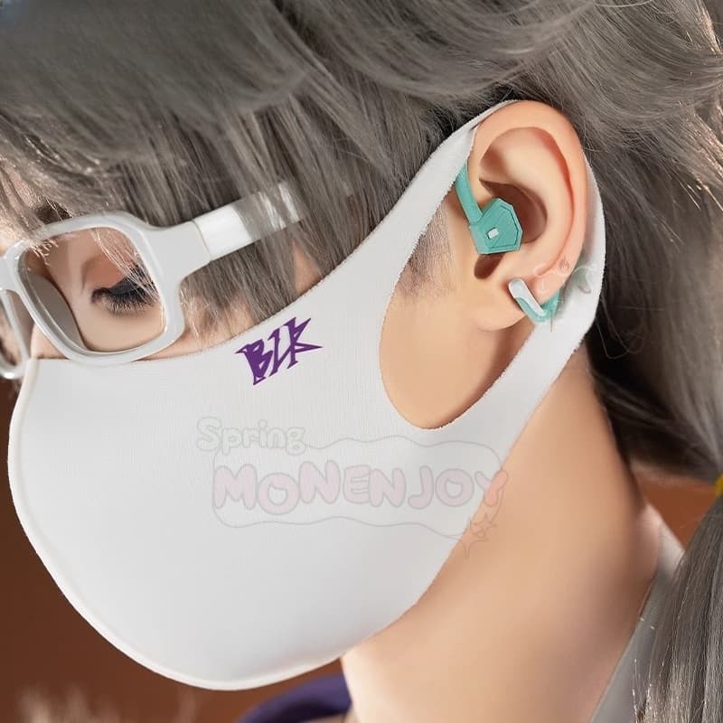 Monenjoy IdentityV 納棺師-BLK.AESOP コスプレ衣装 完全セット 高精度プリント+金属アクセサリー6点付属 通気性良し