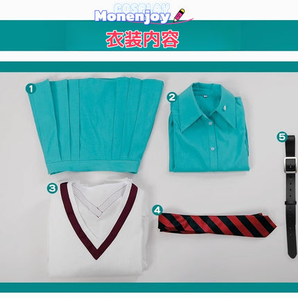 Monenjoy  機動戦士Gundam GQuuuuuuX  アマテ・ユズリハ コスプレ衣装　マチュ　制服セット　イベントGS1317