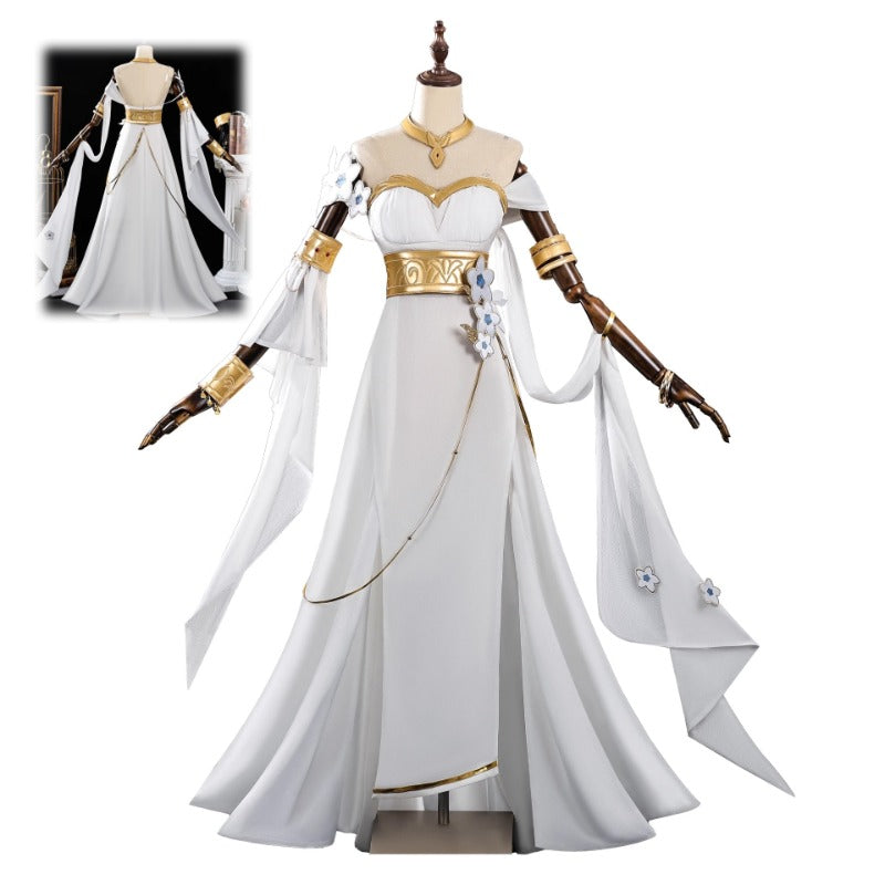 Monenjoy　崩壊スターレイル ヤヌサポリスの聖女トリスビアス コスプレ衣装　ドレス　コスチューム　イベント　GS1202 - Monenjoy