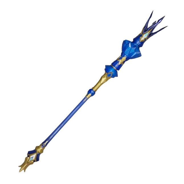 Monenjoy Cerydra Staff จาก Collapse Star Rail, 100 ซม., อุปกรณ์ประกอบฉากคอสเพลย์, โมเดลอาวุธ, มงกุฎ, The Lord Who Controls the Pieces, Cerydra 