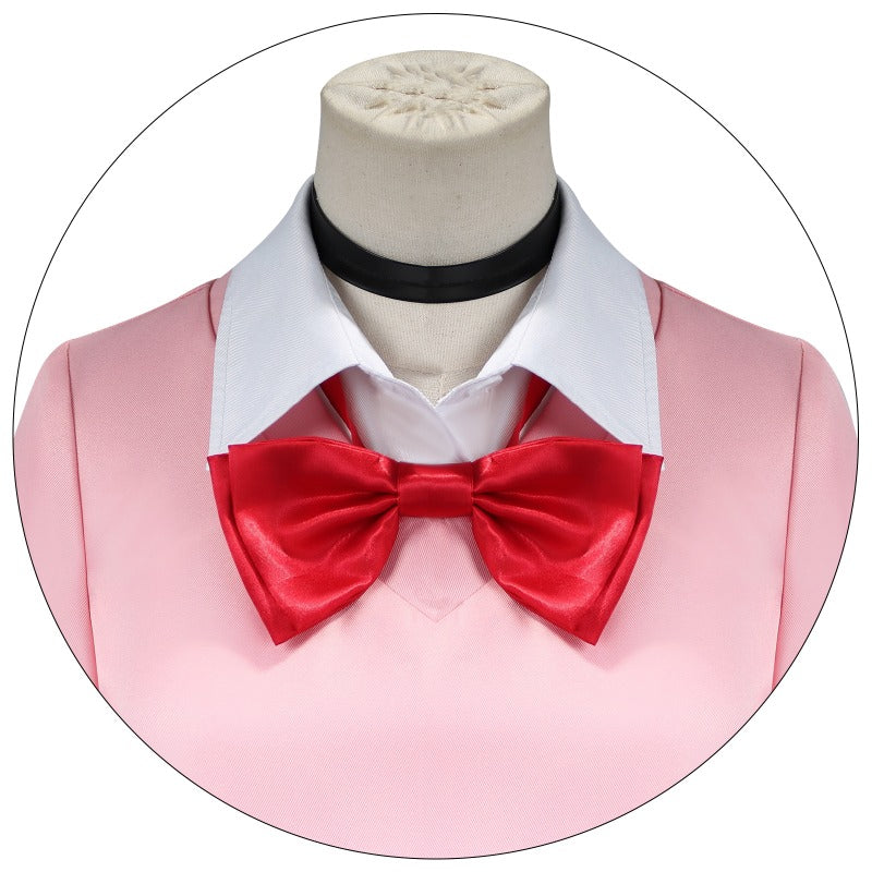 Monenjoy　ダンダダン　綾瀬桃（モモ）　オカルン／高倉 健　綾瀬 星子　白鳥 愛羅　コスプレ衣装　ターボババア　イベント　ポリエステル　イヤリング付　コスチューム