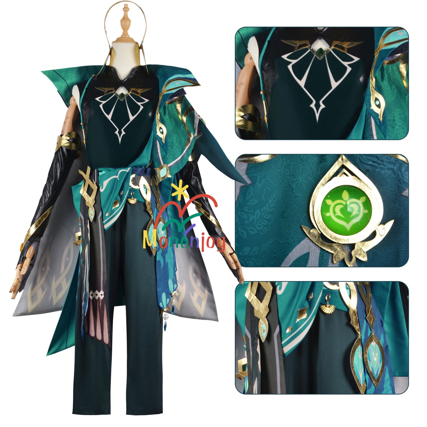Monenjoy 原神 アルハイゼン　コスプレ衣装　Alhaitham コスチューム　イベント - Monenjoy
