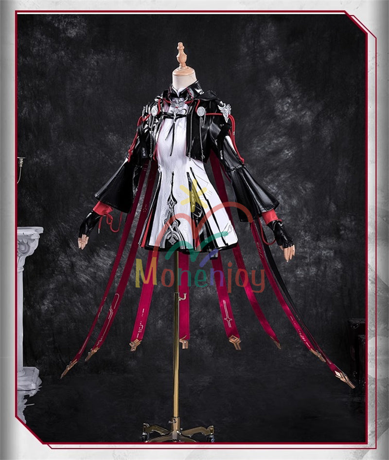 Monenjoy アークナイツ 新約エクシア コスプレ衣装刺繍柄　3ｄ樹脂アクセサリー　 高再現度 戦闘服デザイン　  Exusiai the New Covenant