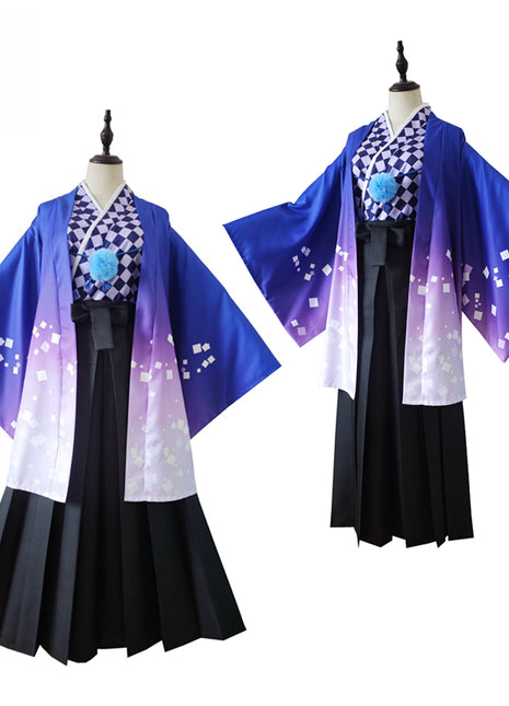 Monenjoy 黒執事 シエル 大正浪漫コスプレ衣装 和風セット（羽織+着物+袴）｜ポリエステル製 高品質再現