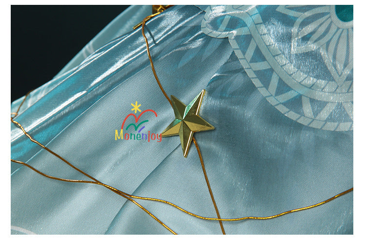 Monenjoy アイデンティティ5 踊り子 漂う月光　コスプレ衣装　洋服　髪飾り＋眼鏡付　ワンピース　イベントGS1338 - Monenjoy