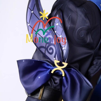 Monenjoy 崩壊スターレイル ジェイド コスプレ衣装　イベント　帽子付＋イヤリング付＋3d樹脂アクセサリー - Monenjoy