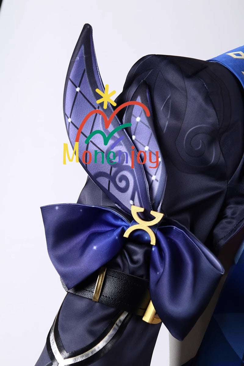 Monenjoy 崩壊スターレイル ジェイド コスプレ衣装　イベント　帽子付＋イヤリング付＋3d樹脂アクセサリー - Monenjoy