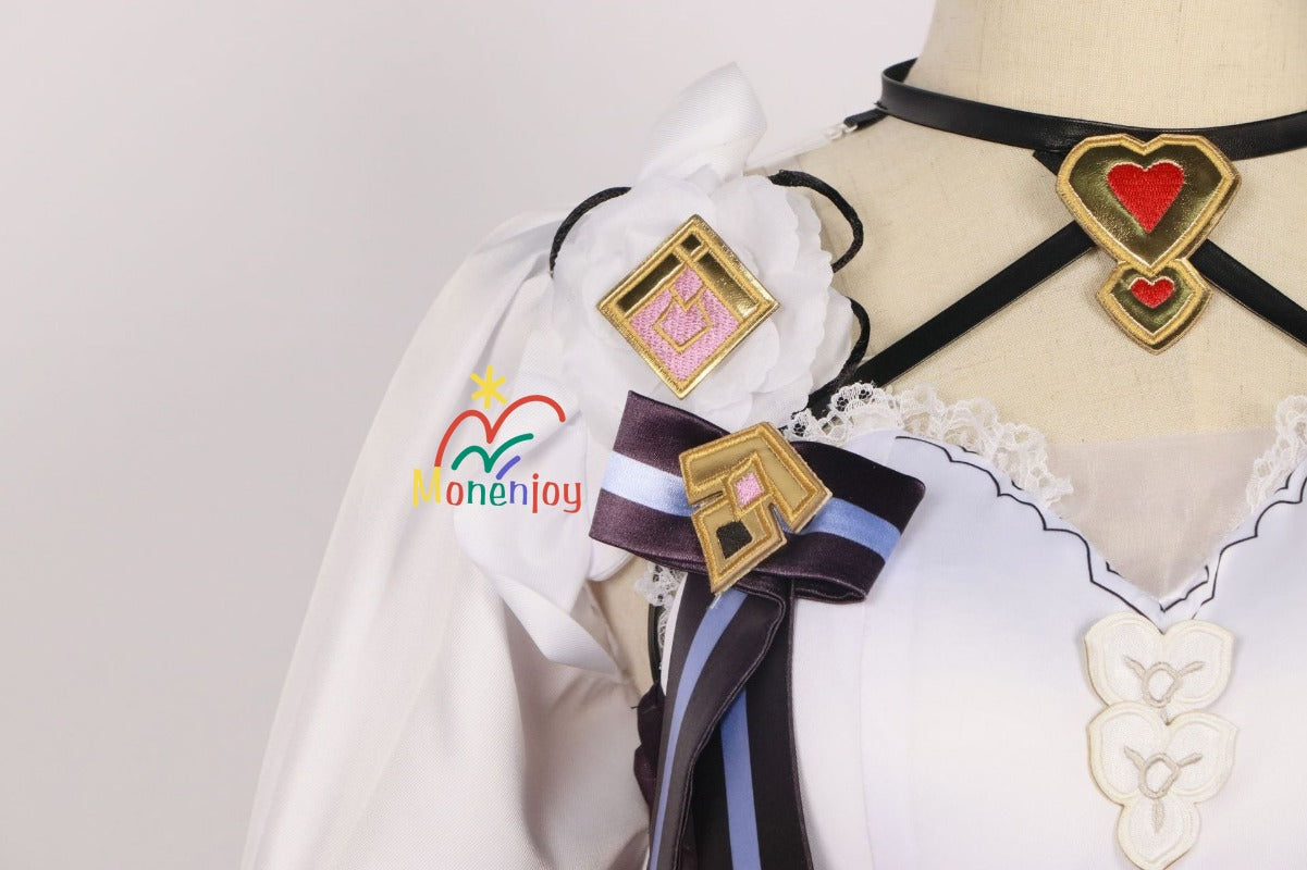 Monenjoy 崩壊3rd エリシア メイド服　Elysia　コスプレ衣装　ンクの妖精さん　カフェ服　イベントGS1330 - Monenjoy