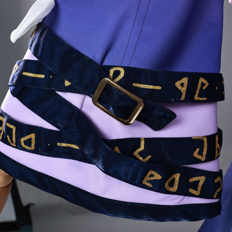 崩壊スターレイル　キュレネ　ワンピース　ドレス　コスプレ衣装　イベント　紫色