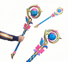 Monenjoy 崩壊スターレイル ヒアンシー　餅武器　コスプレ道具　法杖　武器モデル　90cm　PU製　道具 - Monenjoy