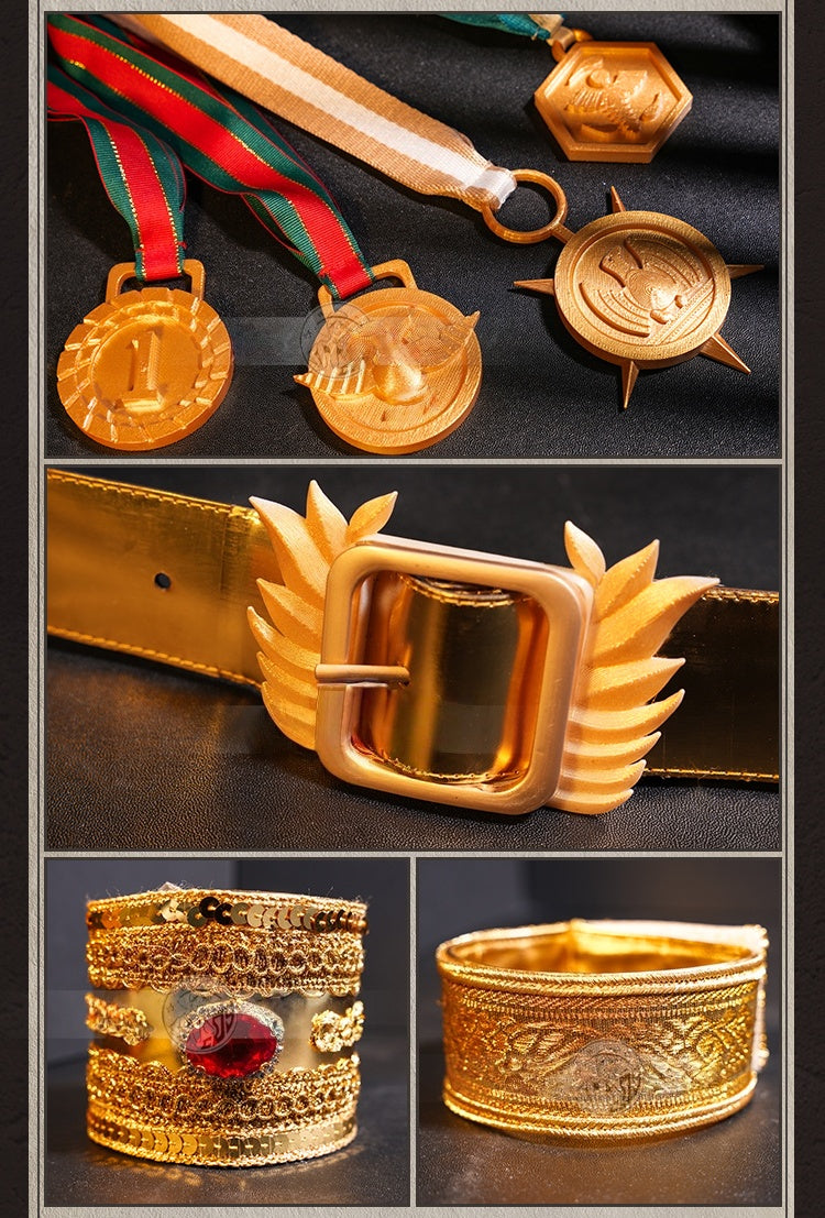 Monenjoy　第五人格　バッツマン チャンピオン舵手 UR衣装　3d樹脂製パーツ　サマーのコスチューム　サバイバー　コスプレ衣装　イベントGS1914