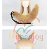 Monenjoy 原神 ゴロー ふわふわ　耳飾り＋尻尾　可愛い　萌えグッズ　猫耳 きつね耳　コスプレ道具　アクセサリー　 - Monenjoy