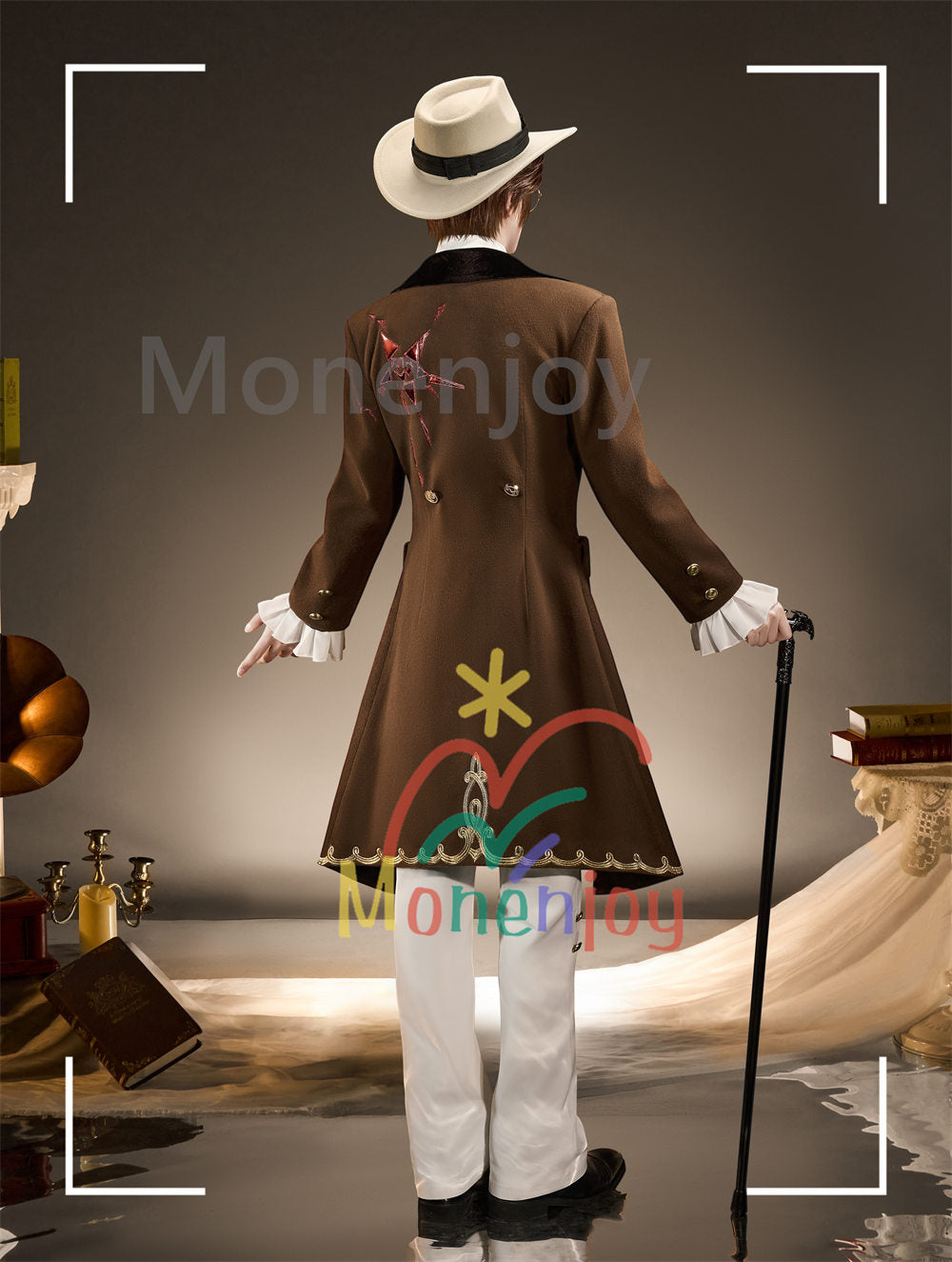 Monenjoy　第五人格　弁護士 ウェルテル コスプレ衣装　演繹の星　IdentityV　コスチューム　 フレディ・ライリー 　仮装 Monenjoy