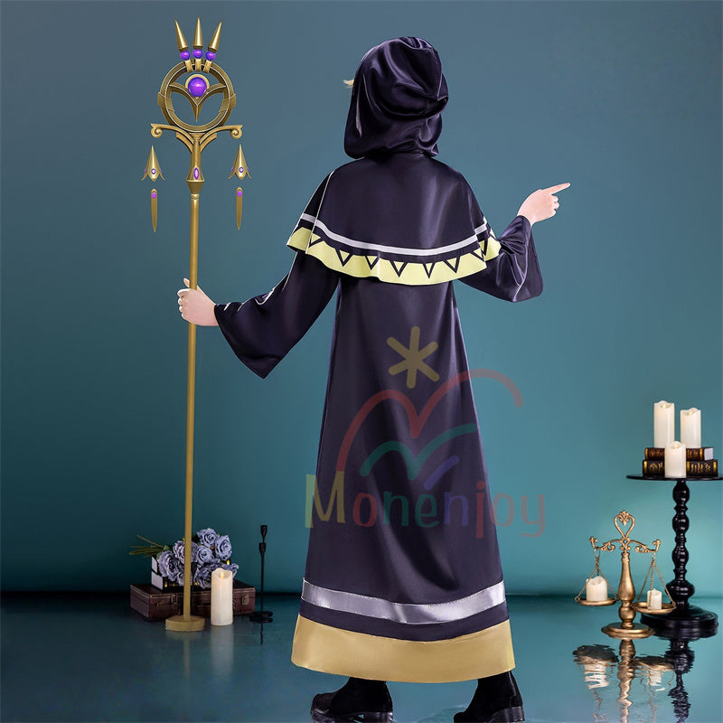 Monenjoy　サイレント・ウィッチ モニカ・エヴァレット  七賢人　コスプレ衣装　刺繍柄　魔術　3d樹脂製パーツ　沈黙の魔女の隠しごと  　イベント　コスチュームGS1904