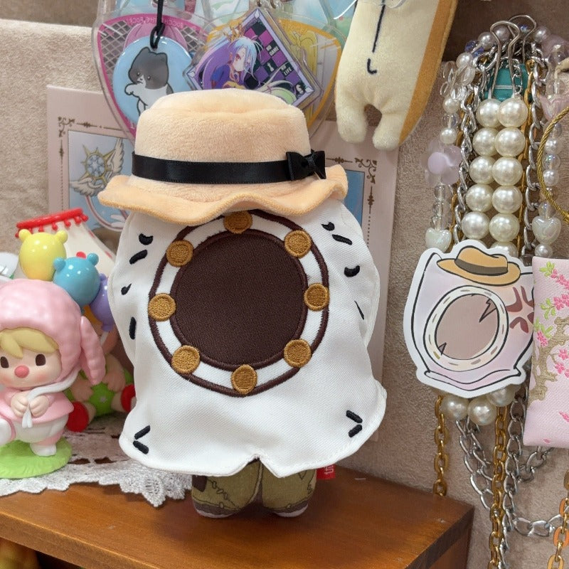 Monenjoy　第五人格　昆虫学者 10cm ぬいぐるみ　初期衣装　帽子交換　アイデンティティ5　綿人形 推し活 メリー・プリニウス　IdentityV　萌えグッズ　同人グッズ　プレゼント