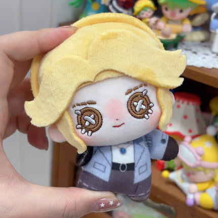 アイデンティティ5 　記者　ぬいぐるみ　10cm キーホルダー　綿人形　第五人格/IdentityV 同人グッズ　萌えグッ依頼・クラーク　アリス・デロス　非公式グッズ