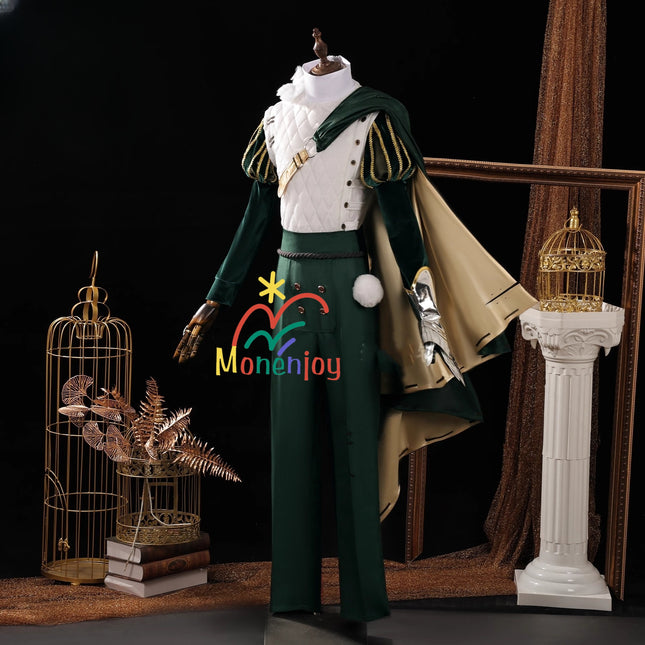 Monenjoy 第五人格 騎士 コスプレ衣装 ボタンメガネ付き コスチュームセットアイデンティティ5 リチャード・スターリング おしゃれ  cosplay GS1201  - Monenjoy