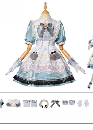 Monenjoy　インフィニティニキ　爽やかなお茶会　コスプレ衣装　洋服　ドレス　ワンピース　地雷系　GS1313 - Monenjoy
