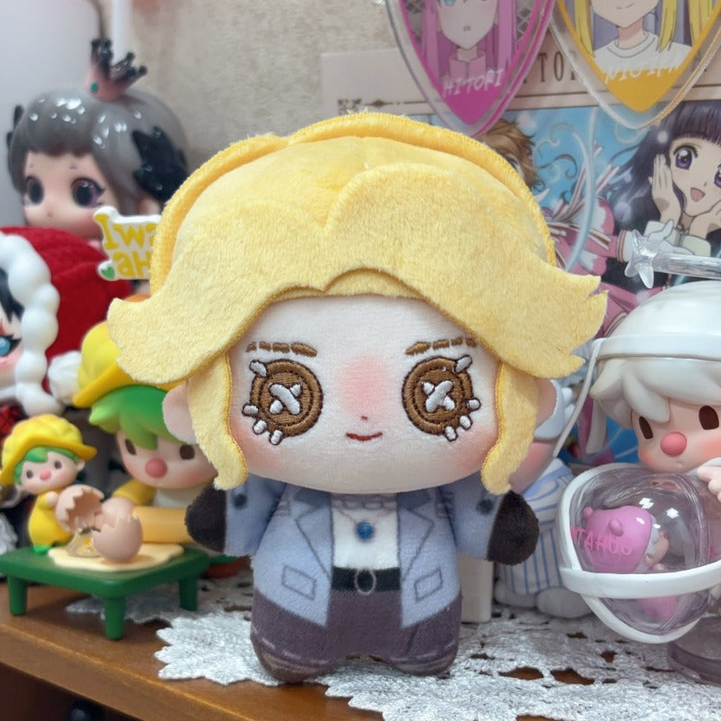 アイデンティティ5 　記者　ぬいぐるみ　10cm キーホルダー　綿人形　第五人格/IdentityV 同人グッズ　萌えグッ依頼・クラーク　アリス・デロス　非公式グッズ