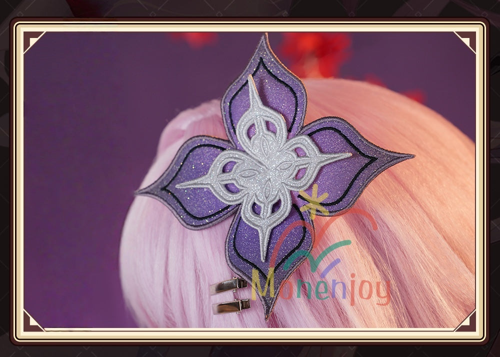 Monenjoy　崩壊スターレイル　長夜月　コスプレ衣装　記憶なのか　金属製パーツ　三月なのか　靴カバー付き　黄金裔　オロニクス　コスチュームGS1942