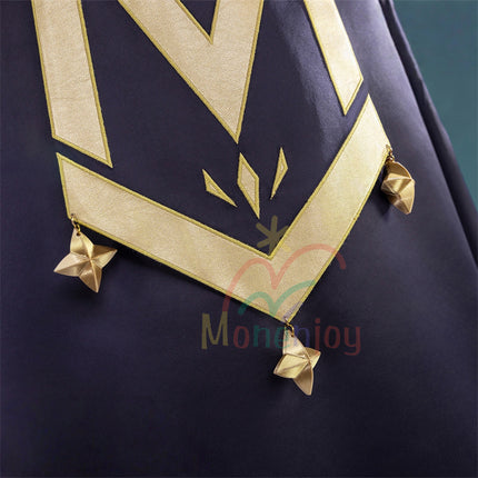 Monenjoy　サイレント・ウィッチ モニカ・エヴァレット  七賢人　コスプレ衣装　刺繍柄　魔術　3d樹脂製パーツ　沈黙の魔女の隠しごと  　イベント　コスチュームGS1904