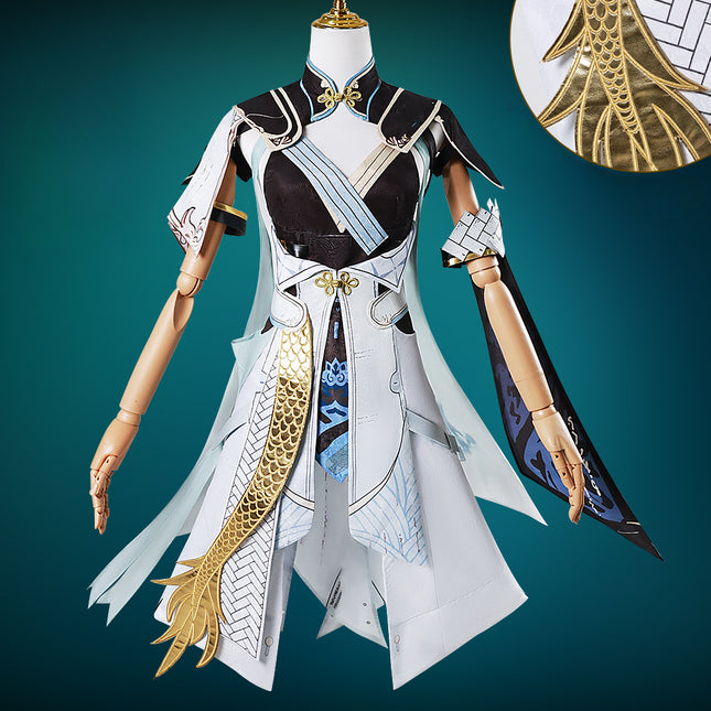 「在庫限り・完売次第終了」Monenjoy 鳴潮 今汐 コスプレ衣装 こんし Jinhsi ワンピース 漂泊者 コスチューム ドレスGS1920