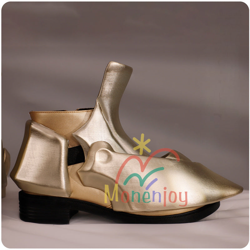 Monenjoy 崩壊スターレイル　フレイムスティーラー　シューズ　ブーツ　カスライナ　靴　3dプリント　コスプレ道具　3d樹脂パーツ　暗黒の潮　火種を盗む者GSS1011