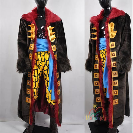 Monenjoy ONE PIECE  ユースタス・キッド　コスプレ衣装　キッド海賊団船長  コスチューム　キャプテン”キッド  Eustass Kid 仮装　オーダーメイド対応
