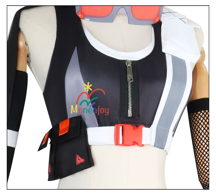 Monenjoy　ゼンレスゾーンゼロ グレース・ハワード 　コスプレ衣装　白祇重工 　コスチュームGS1934