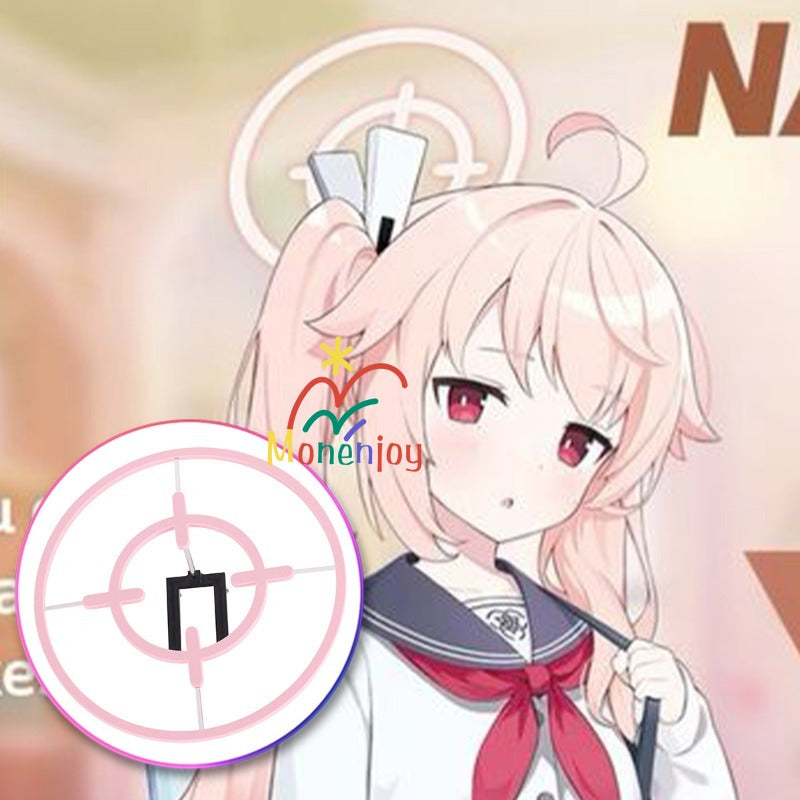 Monenjoy　ブルーアーカイブ　柚鳥ナツ　光輪　ハロー　ブルアカ　髪飾り　ABSプラスチック製　萌えグッズ　コスプレ道具　