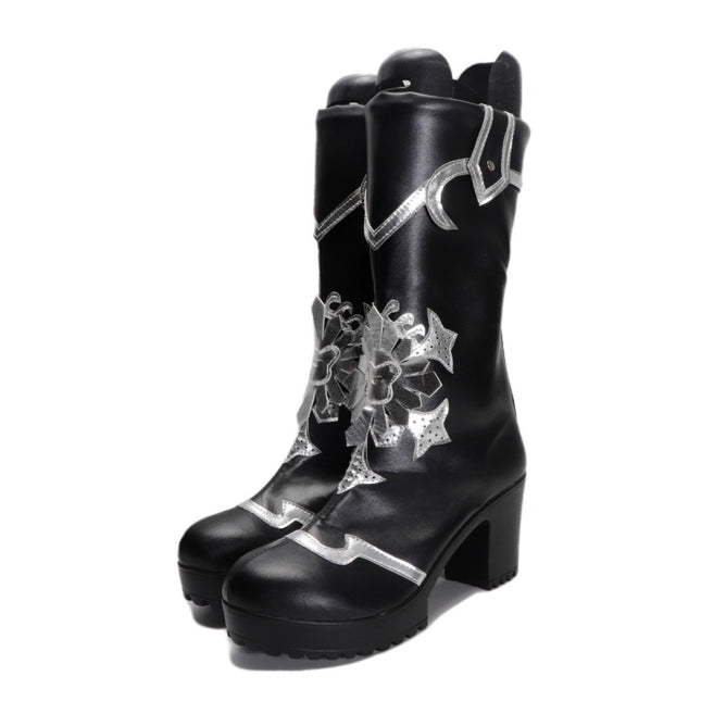 Monnejoy 黒執事 シエル・ファントムハイヴ  シューズ ブーツ Black Butler  コスプレ道具 gss1004