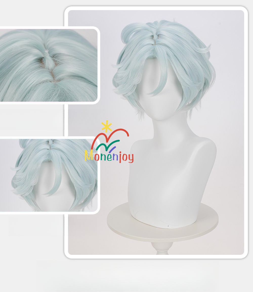 monenjoy 原神 イファ 　ウィッグ　トラロカンの竜医　コスプレ　27cm - Monenjoy