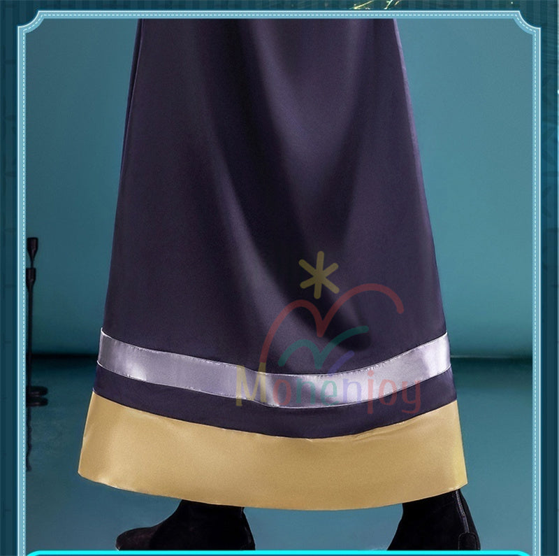 Monenjoy　サイレント・ウィッチ モニカ・エヴァレット  七賢人　コスプレ衣装　刺繍柄　魔術　3d樹脂製パーツ　沈黙の魔女の隠しごと  　イベント　コスチュームGS1904