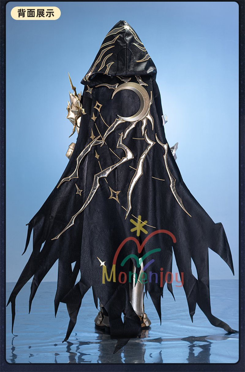 Monenjoy 崩壊スターレイル　フレイムスティーラー　コスプレ衣装　カスライナ　3d樹脂パーツ　暗黒の潮　火種を盗む者　コスチューム