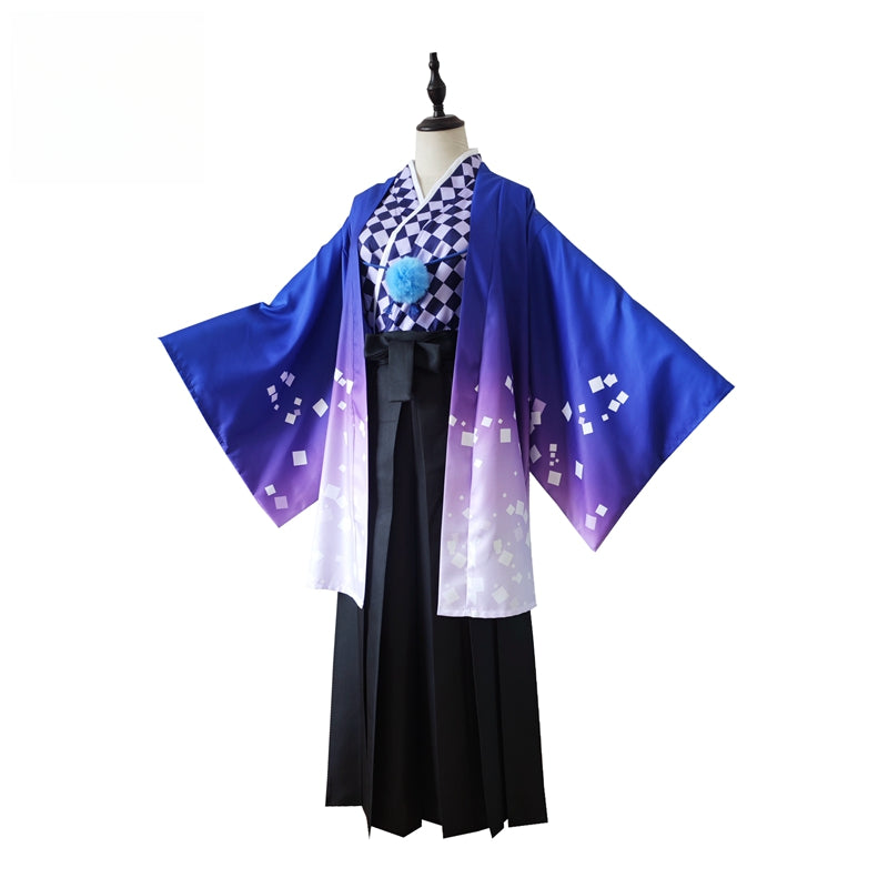 Monenjoy 黒執事 シエル 大正浪漫コスプレ衣装 和風セット（羽織+着物+袴）｜ポリエステル製 高品質再現