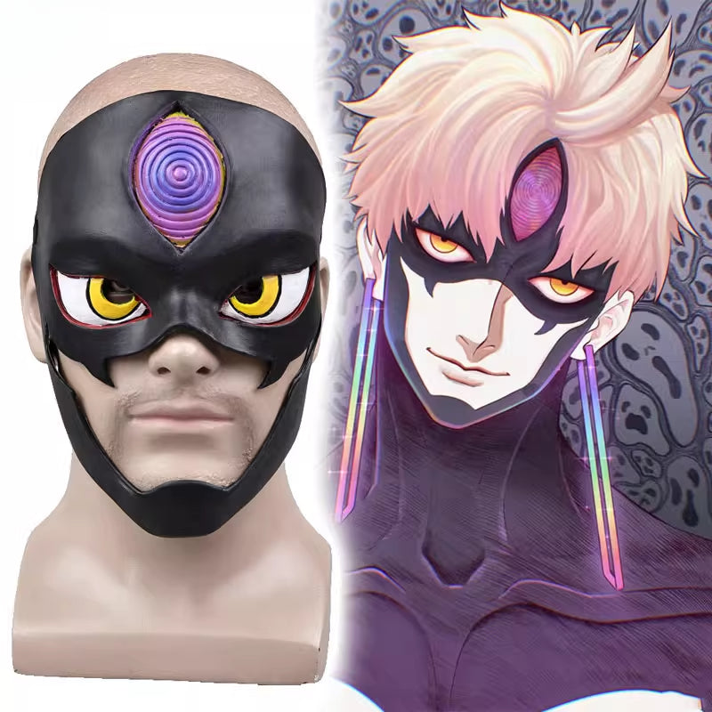 Monenjoy　ダンダダン　オカルン　マスク　コスプレ小物　DAN DADAN　仮面　ゴム製　イベントGS1203 - Monenjoy