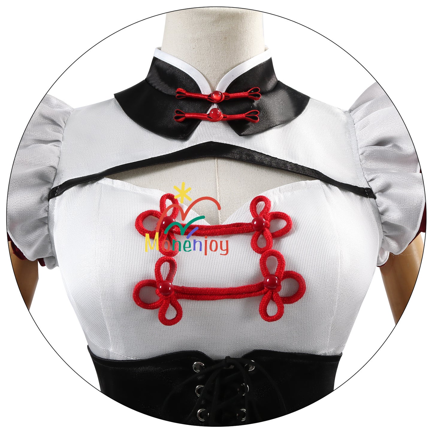 Monenjoy 鳴潮　西湖 コラボ　ツバキ コスプレ衣装　ワンピース　ロリータ　かわいい　 - Monenjoy