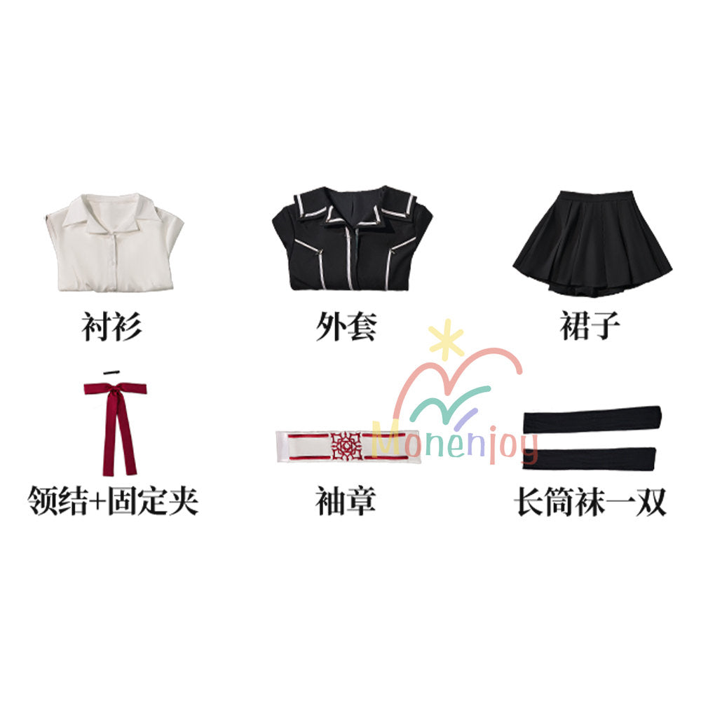 Monenjoy　ヴァンパイア騎士 黒主 優姫 玖蘭 優姫 　黒主学園夜間部　ナイト・クラス　コスプレ衣装　Vampire Knight　制服　コスチューム　イベント　 MONENJOY