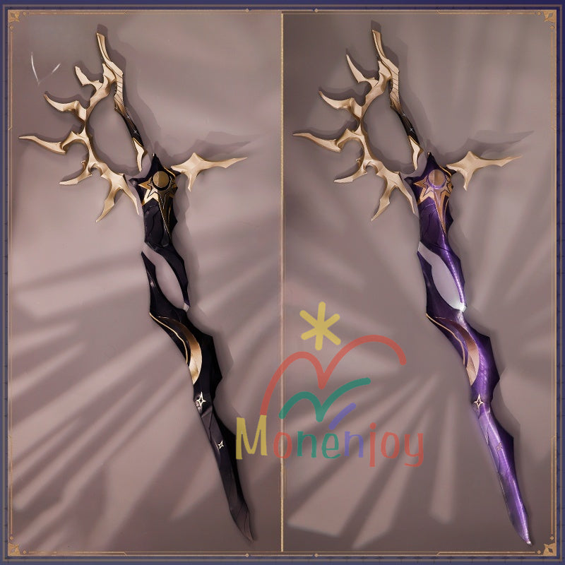 Monenjoy 崩壊スターレイル　フレイムスティーラー　コスプレ道具　剣　150cm　幅57cm　発光　暗黒の潮　火種を盗む者　武器モデル　発光　コスプレ道具GSDJ005
