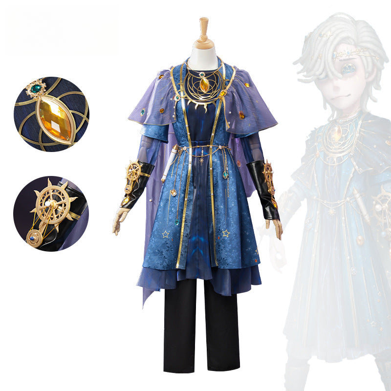 Monenjoy アイデンティティ5　患者 コスプレ衣装　心理学者　限定衣装 　ハロウィン　第五人格/IdentityV　イベント　エミールさんの限定UR衣装パック　コスチューム　 - Monenjoy